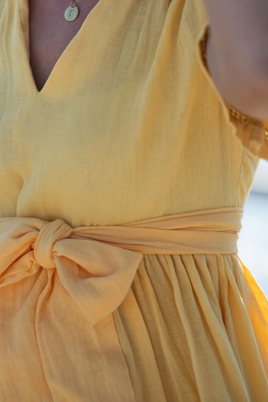 Hamilton Short Dress Cornsilk 