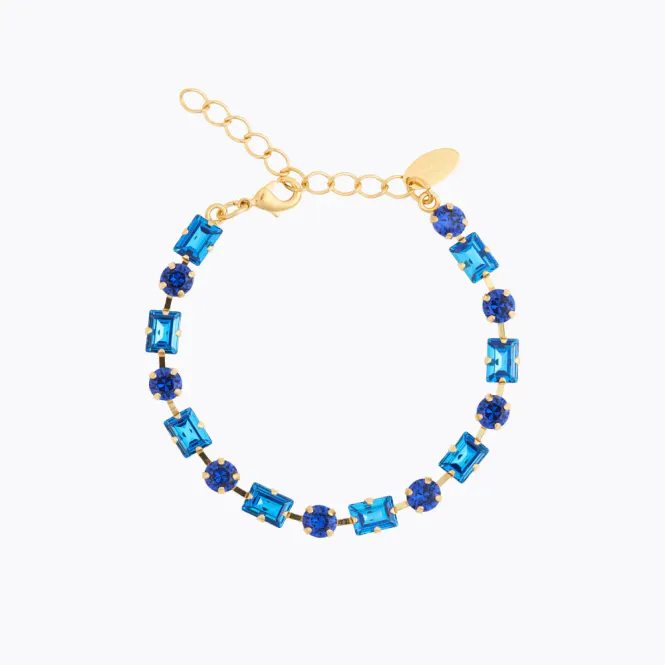 Hovedbilde Diora Statement Bracelet Gold ReCreated Blue ...