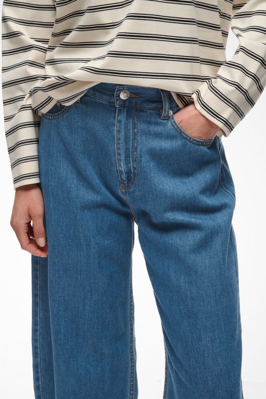 Glenn Culotte Jeans Faded Blue 