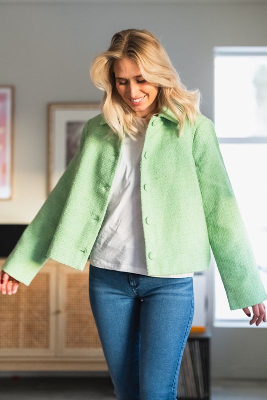 Aiste Abriella Jacket Quiet Green