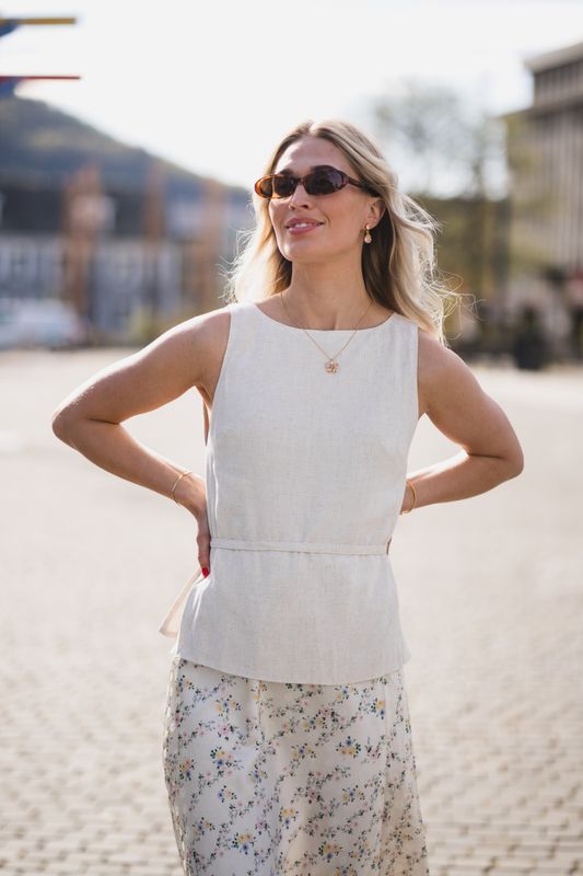 Nassa Linen Top Natural 
