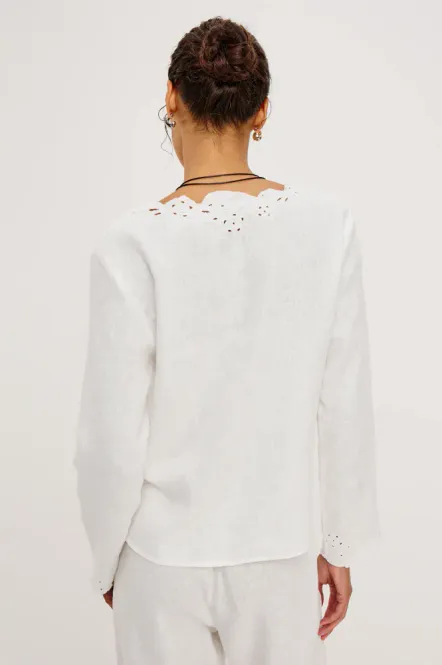 Hovedbilde Fleur Top White