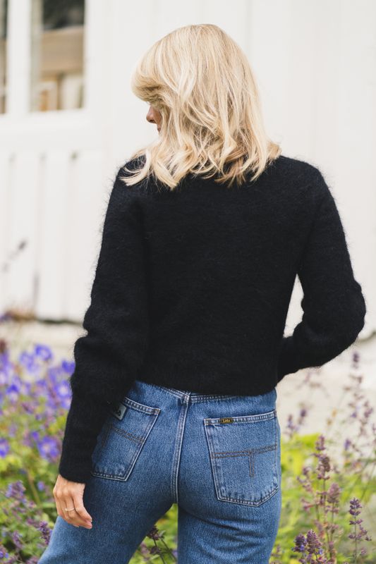 Soft Petit Cardigan Black 