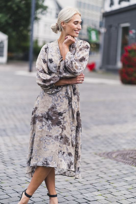 Basira Wrap Dress main image 1