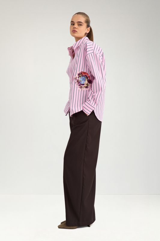 Nuelfa Oversize Shirt Bonbon 