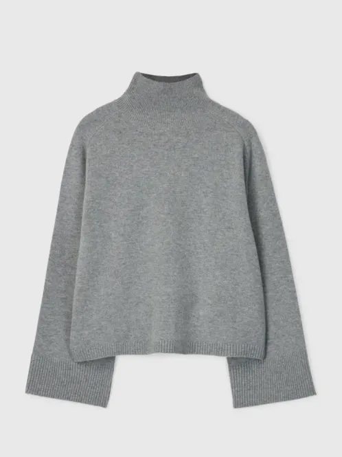 Hovedbilde Cape Cod Turtleneck Gray Melange 