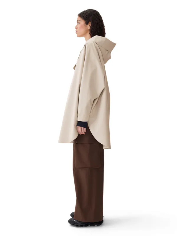 Bergen Poncho Beige 