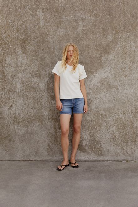 Hovedbilde Berin Shorts Medium Blue Denim 