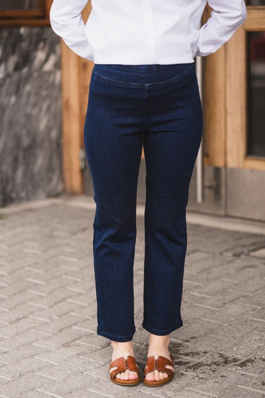 Nikela Pants Dark Blue Denim 