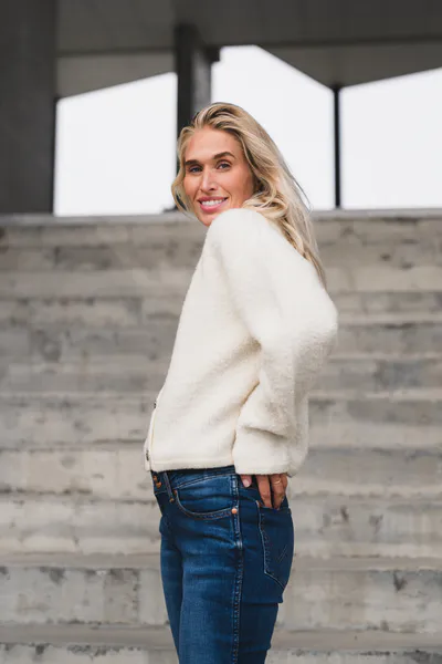 Hovedbilde Colette Cardigan White
