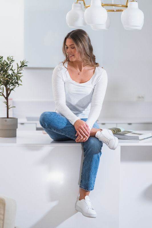 Jacksonville Longsleeve White