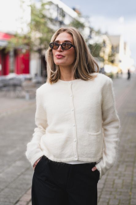 Hovedbilde Celin Cardigan Cream 