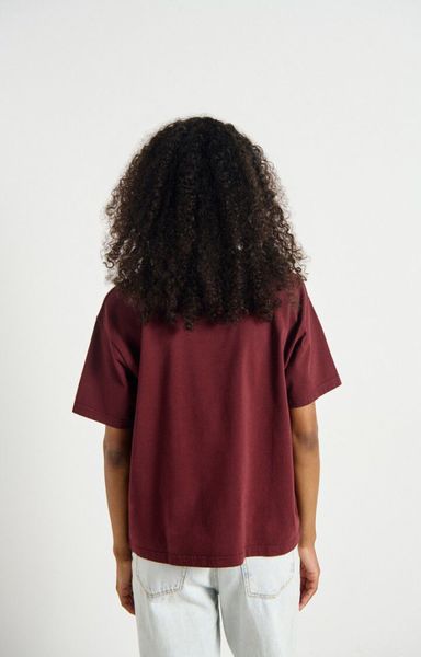 Hovedbilde Fizvalley T-Shirt Vintage Burgundy 