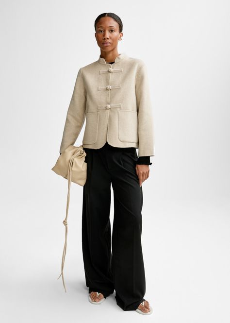 Hovedbilde Phoebe Wool Jacket Wheat 