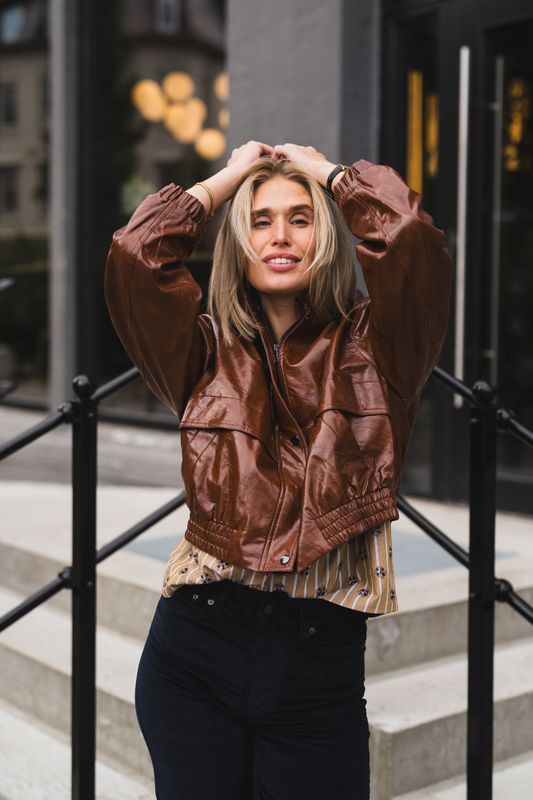 Richa Bomber Cognac 