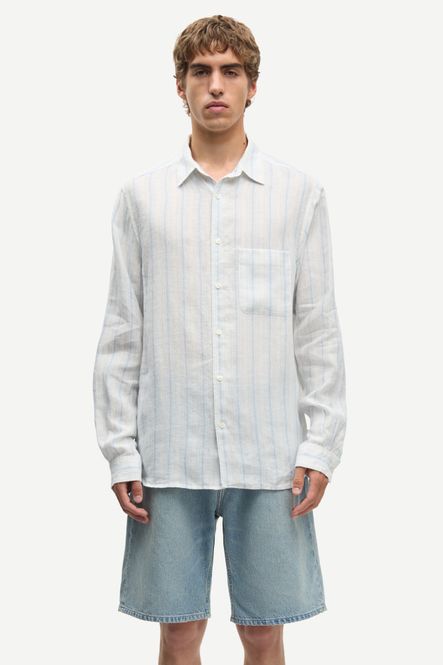 Hovedbilde Saryan J Shirt 16047 Clear Blue Stripe 
