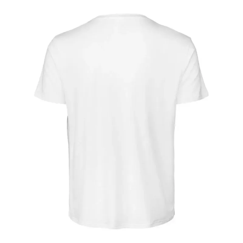 WHITE BAMBOO CREW KNIT TOP