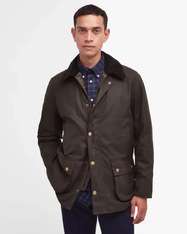 Ashby Wax Jacket Olive 