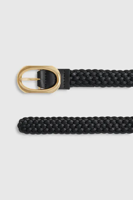 Hovedbilde Signature Link Belt Braided Black 
