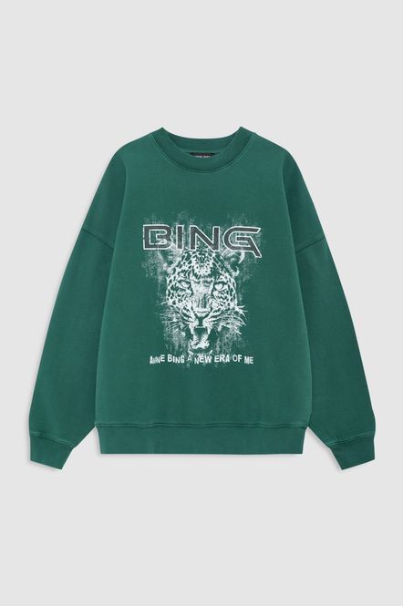 Hovedbilde Miles Sweatshirt Leo Muse Deep Emerald 