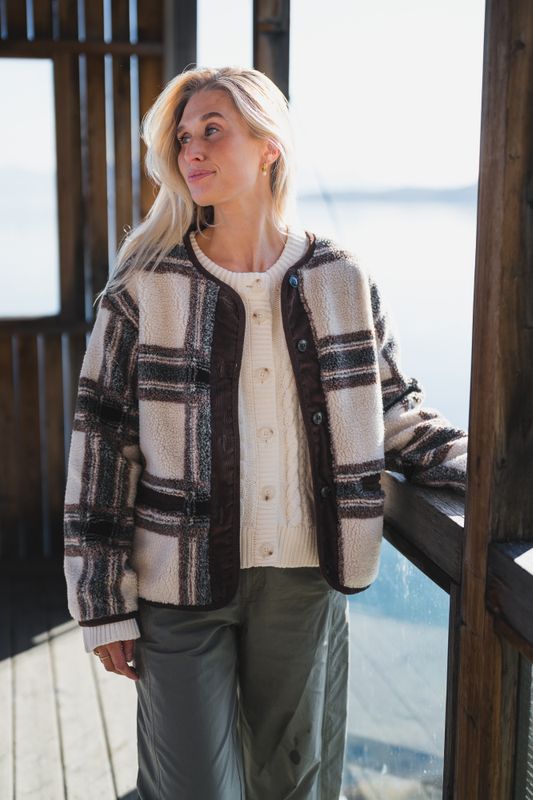 Ysabell OTW Brown Check 