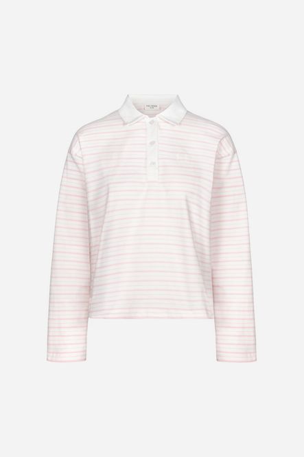 Hovedbilde Elmer Polo Shirt Light Pink Stripe 
