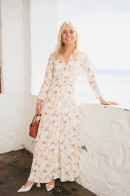 Savanna Long Shirt Dress Pristine Mimmi 