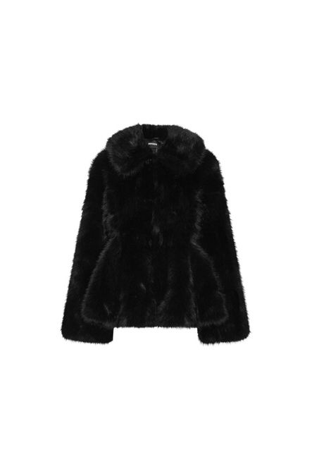Hovedbilde Faux Fur Flared Jacket Black 