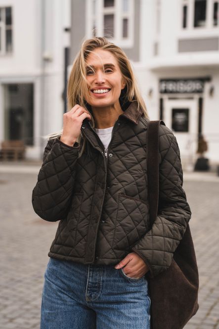 Hovedbilde Kanya Quilt Jacket Khaki 