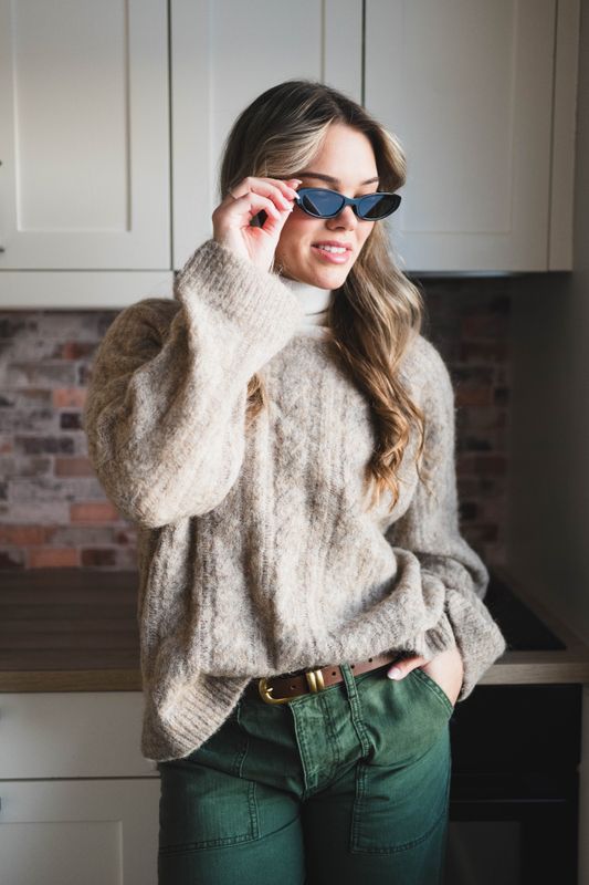 Cozy Sweater Beige Melange 