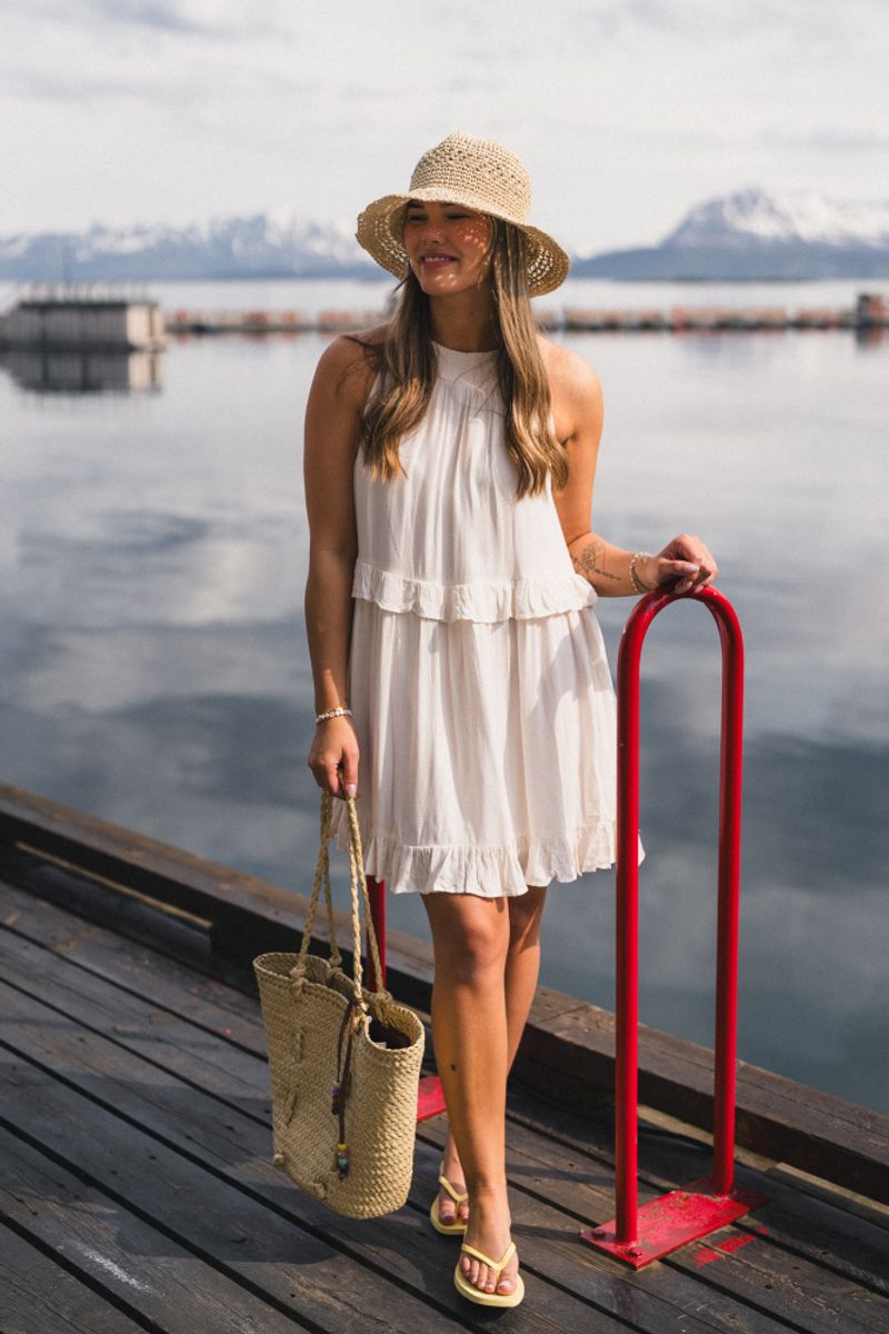 Bianca Short Dress Cream 