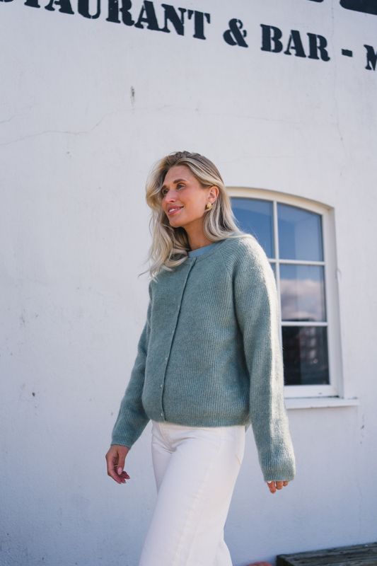 Amalie Cardigan Chinois Green 