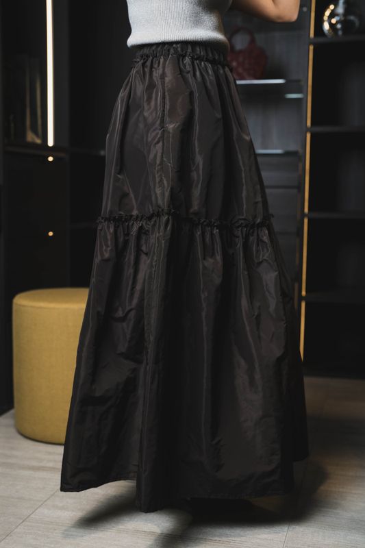 Hay 25 Solid Skirt Brown 