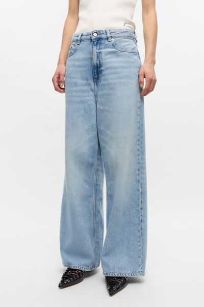 Bilde av Soft Rigid Denim Baggy Jeans Light Blue Stone 