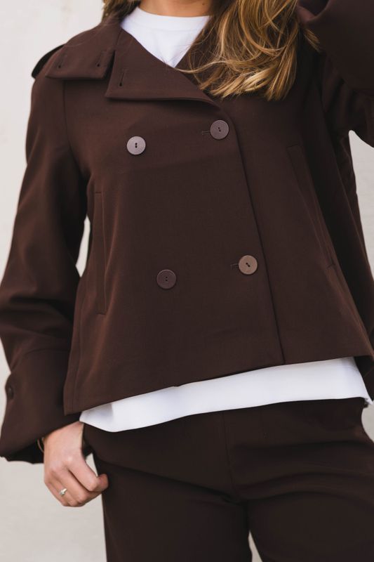 Avenue Trenchcoat Cocoa Brown 