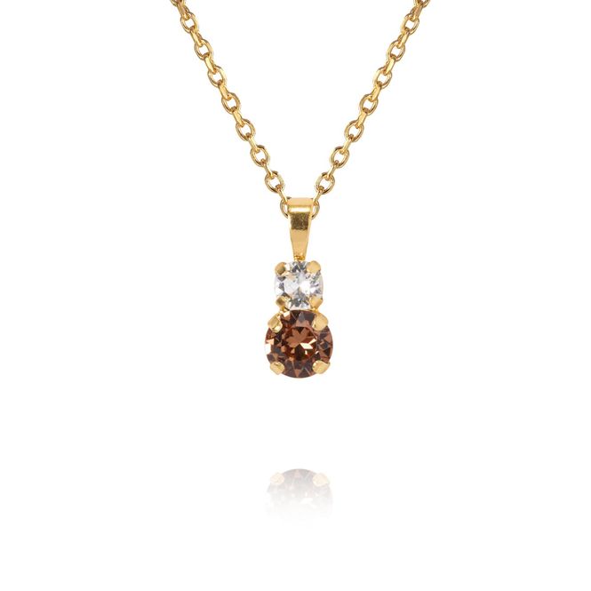 Hovedbilde Leah Necklace Gold Topaz Combo 