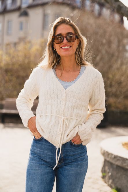 Hovedbilde Mellis LS Alpaca Blend Knit Cardigan Pristine ...