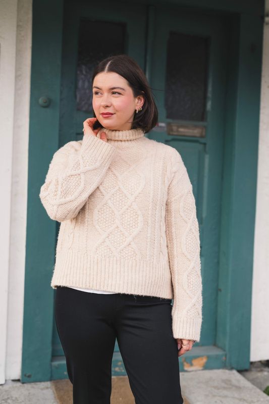 Channa Pullover Whitecap Melange 