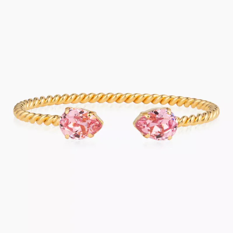 Mini Drop Bracelet Gold Light Rose 