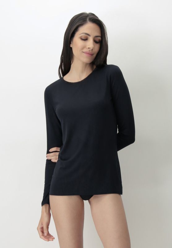 Perfect Line Longsleeve Black