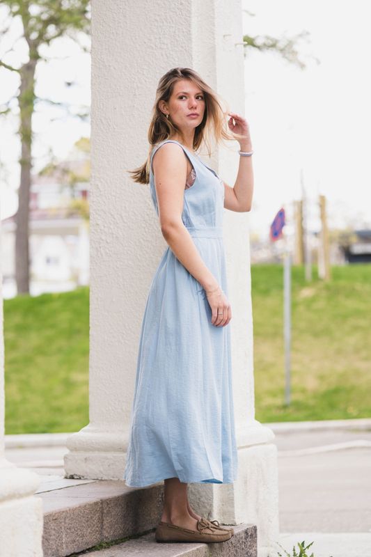 Daria SL V Dress Summer Song Melange 