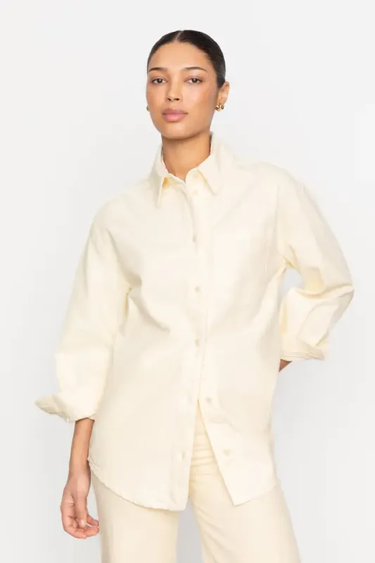 Alex Shirt Light Yellow 