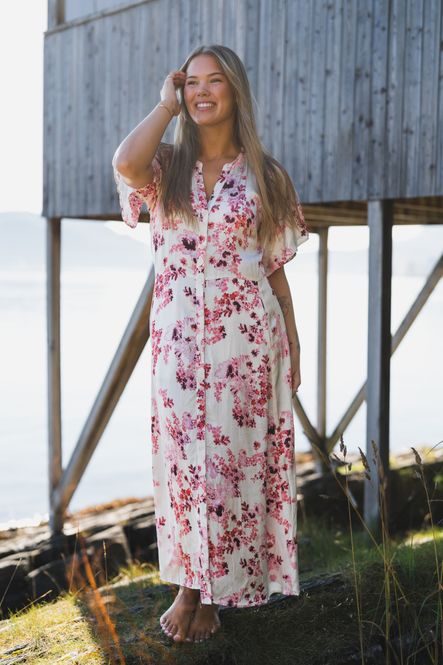 Hovedbilde Alaja Dress Pink Shadow Flower Print