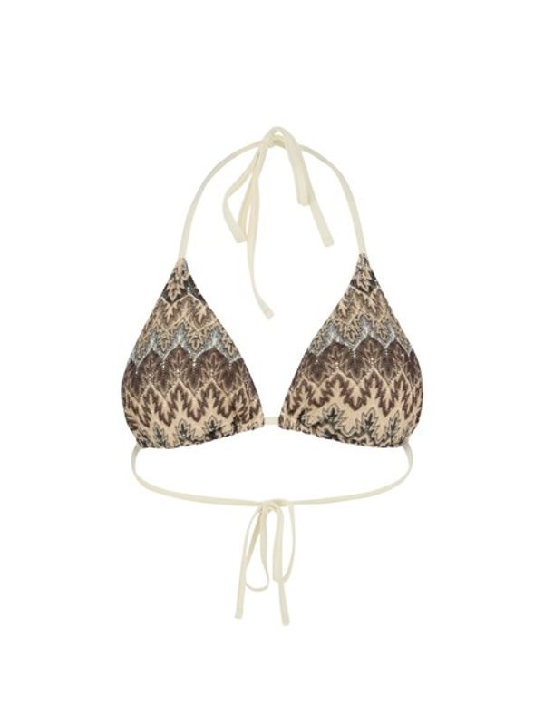 Amber Bel Bikini Top Mocha Brown 