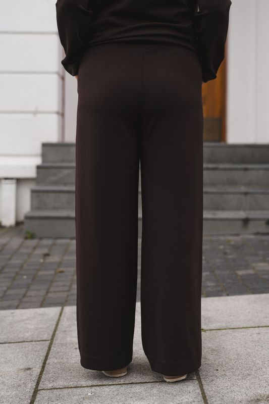 Gincette Pants Chocolate Brown