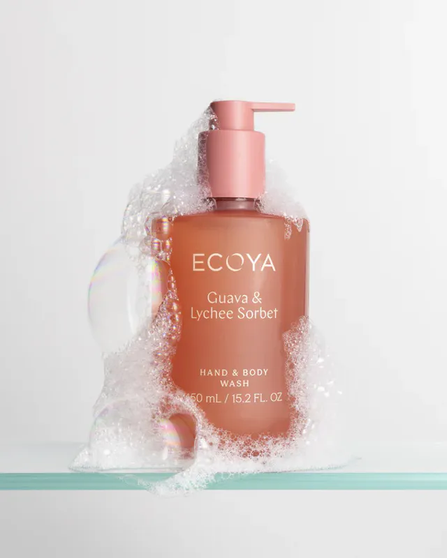 Hand & Body Wash Guava & Lychee Sorbet 