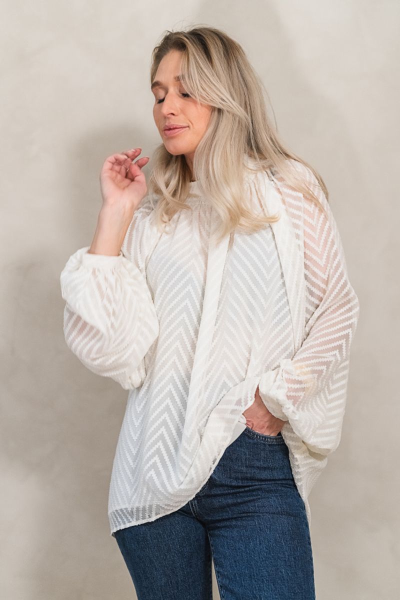 Mimosa Blouse Cream White 