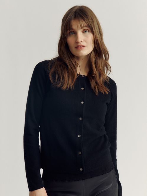 Hovedbilde Laica LS O-Neck Raglan Cardigan Black 