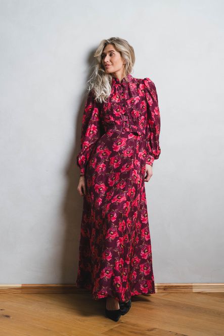 Hovedbilde Striped Organza Belt Dress Romace 