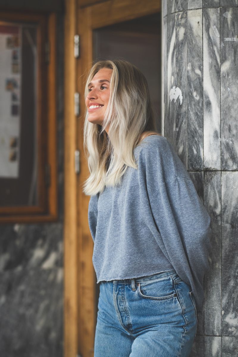 Ofybow Sweatshirt Tornado Melange 